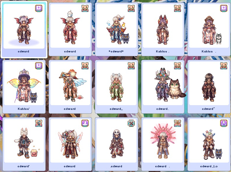 ROキャラクター紹介
